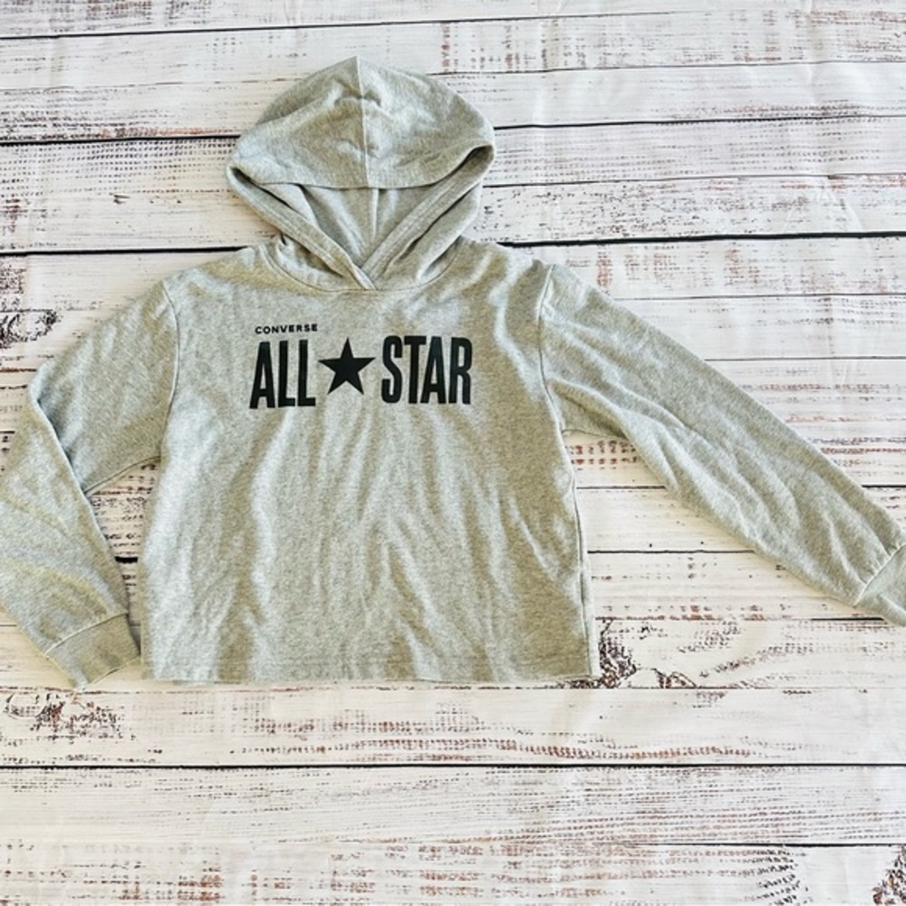 Girls “All Star” converse sweatshirt! Size 14